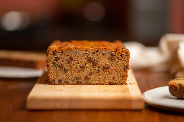 Chocolate chip zucchini bread