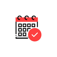 review check calendar icon