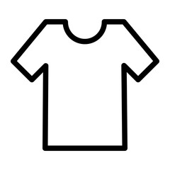 Shirt line icon
