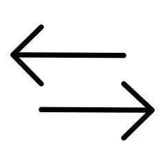 Transfer line icon
