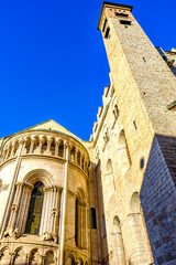historic old town of Trentino - italy