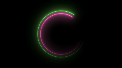 abstract colorful number illustration background 