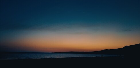 Obraz premium Atarecer en Tarifa