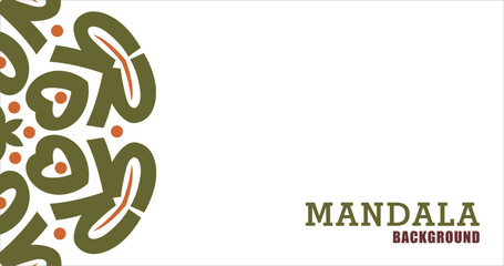 vector mandala design, for your various types of advertising needs, suitable for business card designs, banners, websites, etc. high resolution EPS file format