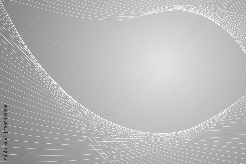 Poster abstract background with curved wavy lines. vector illustration for design. wave from line