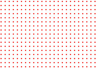 red polka dots background © Olena 