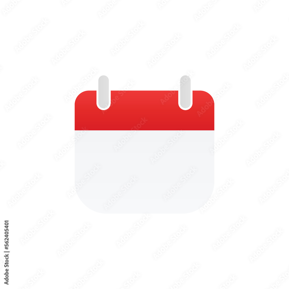 Poster calendar icon. isolated date and calendar icon line style. premium quality vector symbol