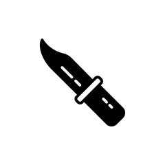 Knife icon in vector. Logotype