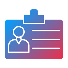 Id Card Icon Style
