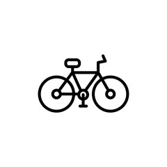 Fototapeta premium Bicycle icon in vector. Logotype