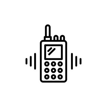 recommend clip art: Walkie Talkie icon in vector. Logotype