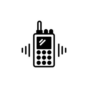 Walkie Talkie icon in vector. Logotype