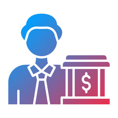 Personal Banking Icon Style