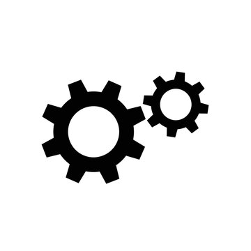 Settings icon with additional gears icon