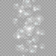 	
Bubble vector. soap bubble on a transparent background. Vector design.	
