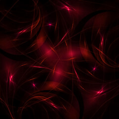 modern abstract background with fractal elements
