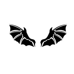 dragon wing image design element