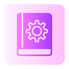 literature gradient icon