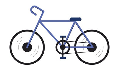 simple bicycle illustration