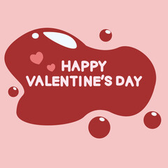 Unique and interesting Valentine themed illustration design