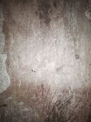 Fondo textura de cemento pared marrón, . Vista de frente y de cerca. Copy space. Formato vertical