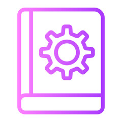 literature gradient icon