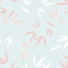 Cute hand drawn vintage floral pattern seamless  background vector illustration for fashion,fabric,wallpaper and print design
