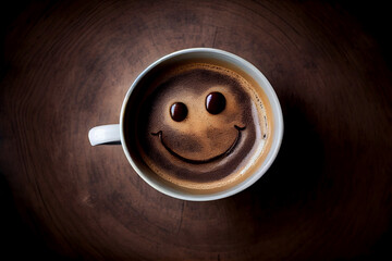 Smile in a Cup of Coffee