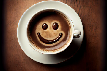 Smile in a Cup of Coffee