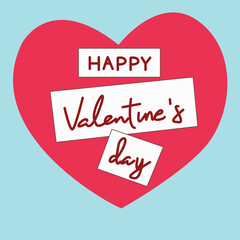 Unique and interesting Valentine themed illustration design