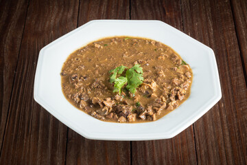 Sarapatel Brazilian traditional food dish