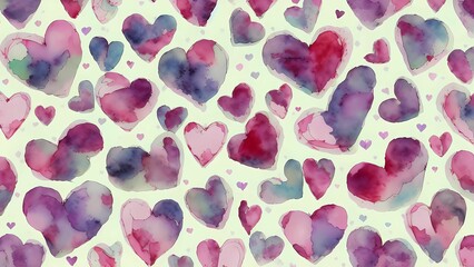 Valentine day themed wrapping pattern art using Generative AI