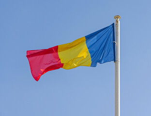 Romania Flag Sky