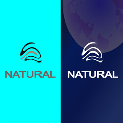 Naklejka premium abstrak logo with classic,etnic and natural design