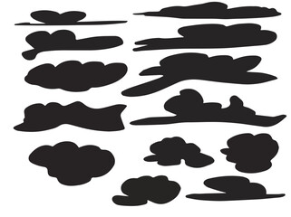 shape, set, sky, vector, weather, design, cloud, symbol, fun, blue, fly, cartoon, balloon, bubble, paper, network, summer, internet, heaven, day, spring, shiny, collection, nature, art, element, flat,