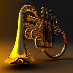 golden saxophone isolated on black background music instrument volume sound bass blower maximum