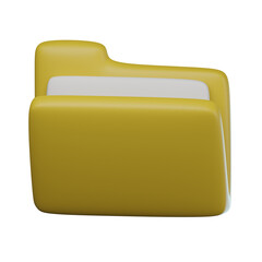 3D Folder Illustration