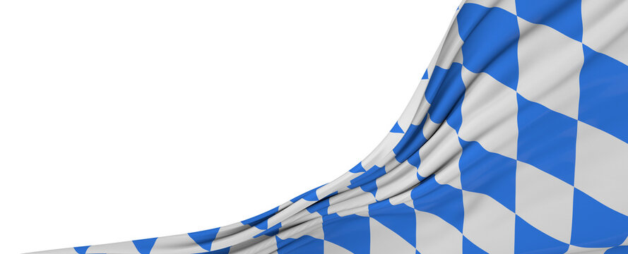 bavaria flag oktoberfest blue and white