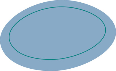 Plate flat icon Kitchen utensil