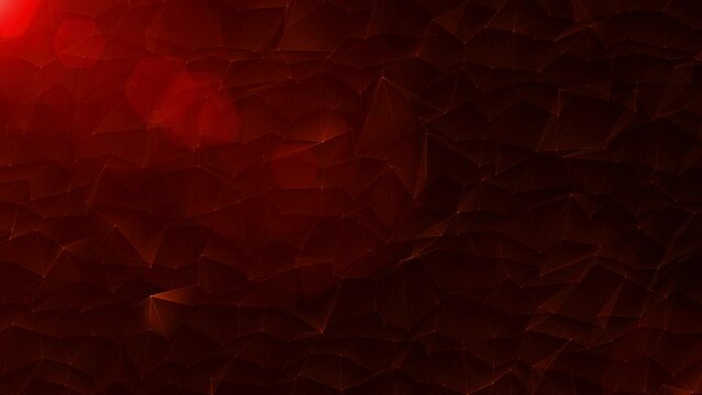 Waving geometric polygon mir shapes with dots for connection. Motion Graphic background animation texture backdrop. For background.