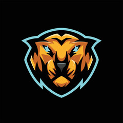 tiger mascot esport logo
