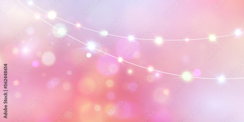 Aufkleber elegant valentine's day background with light effects and gradient.vector.for web design and illustr