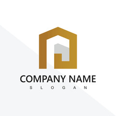 House Logo For Real Estate Agency, Realtor or Property Management Company