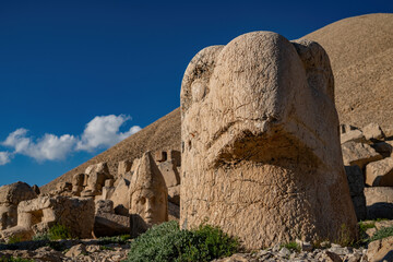 Nemrut mountain komagene emperior monuments. Adıyaman, Türkiye.