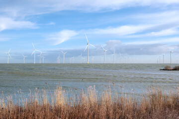 Windpark Fryslan, Friesland province, The Netherlands