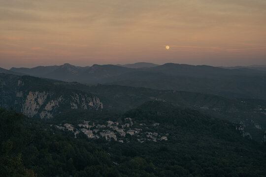 Village Sunset