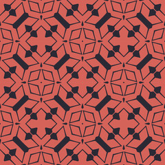 Geometric pattern. Seamless vector background. Ethnic graphic design