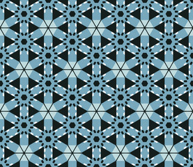 Geometric pattern. Seamless vector background. Ethnic graphic design