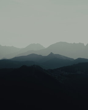 Fog over the Mountains
