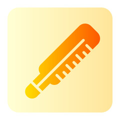 thermometer gradient icon